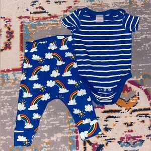 Hanna Andersson Organic Cotton  "WIGGLE SET” 6-12 months